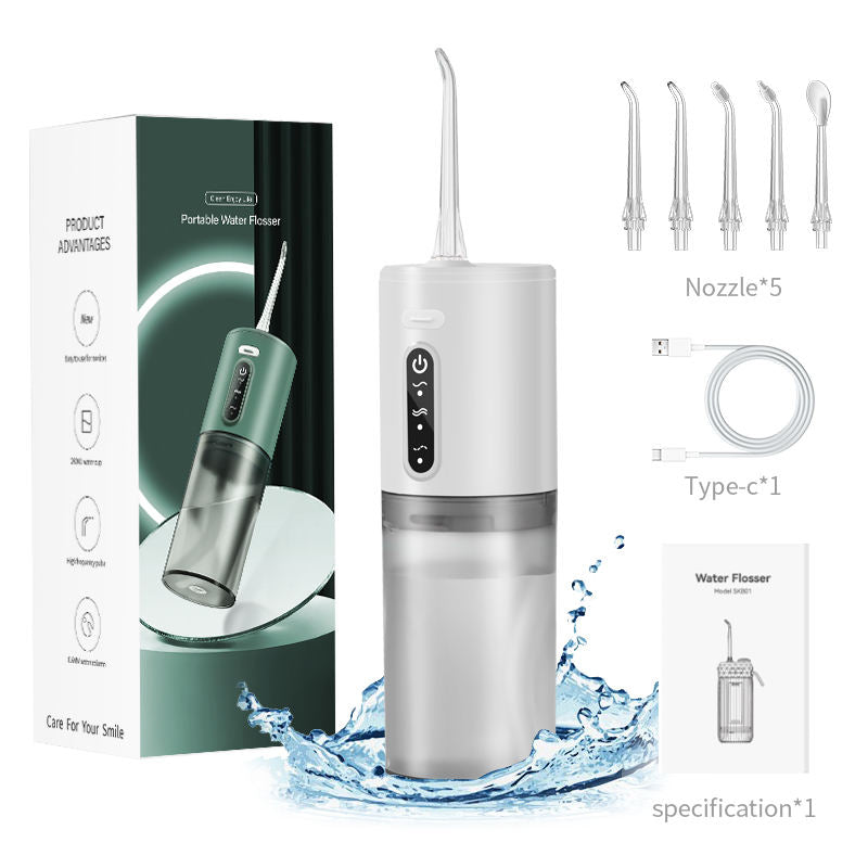 Professional Wireless Water Flosser Dental Oral Irrigator Handheld Dental Electric Waterfloss ultra